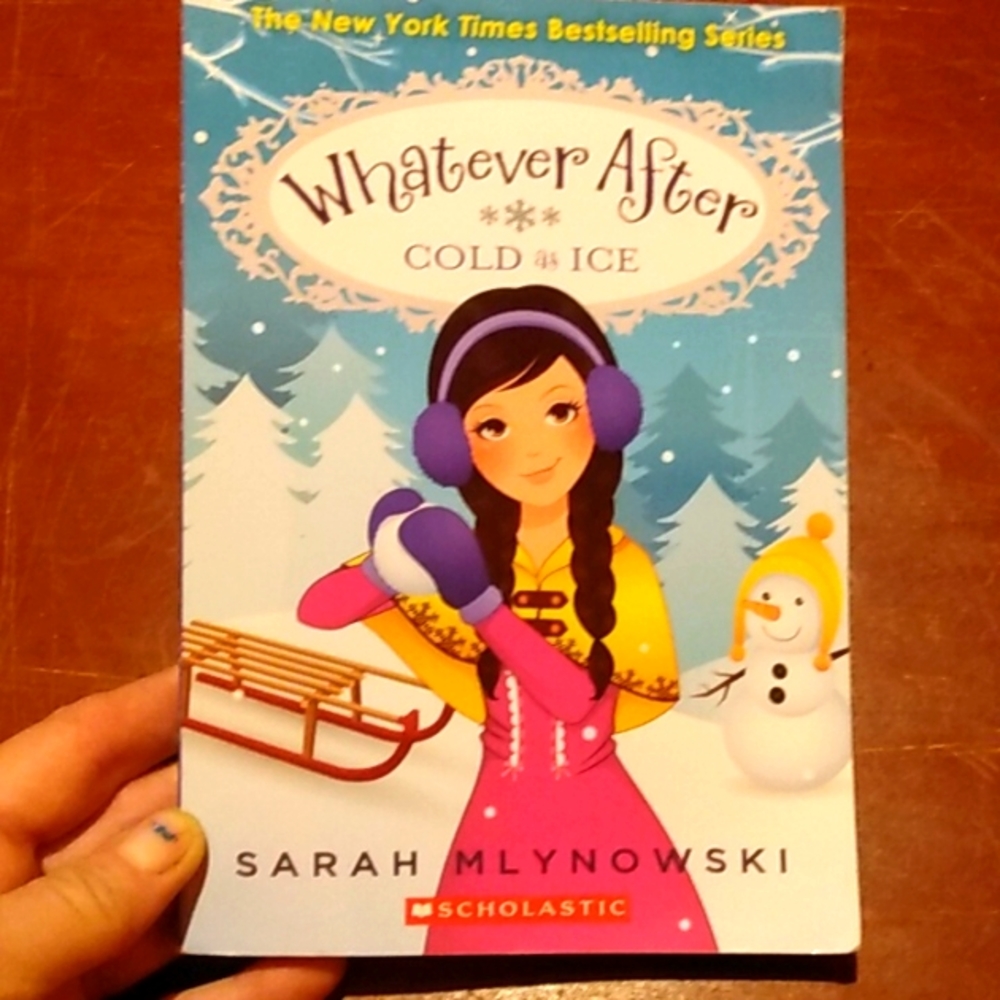 Scholastic book. Whatever After cold as ice . Kids book